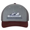 112 Trucker Cap - Greely PTO Heather gray/charcoal/maroon Thumbnail