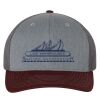112 Trucker Cap - Greely PTO Heather gray/charcoal/maroon Thumbnail