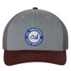 112 Trucker Cap - Greely PTO Heather gray/charcoal/maroon Thumbnail